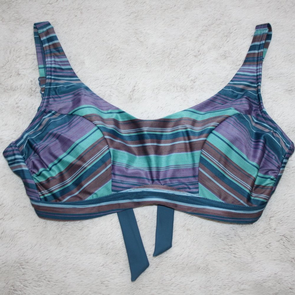 prAna ABELLA Top 34D Small Woman's BIkini Top NEW